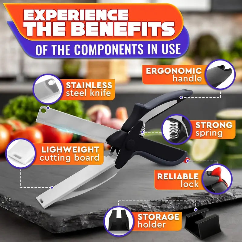 2 in 1 Kitchen Scissors
