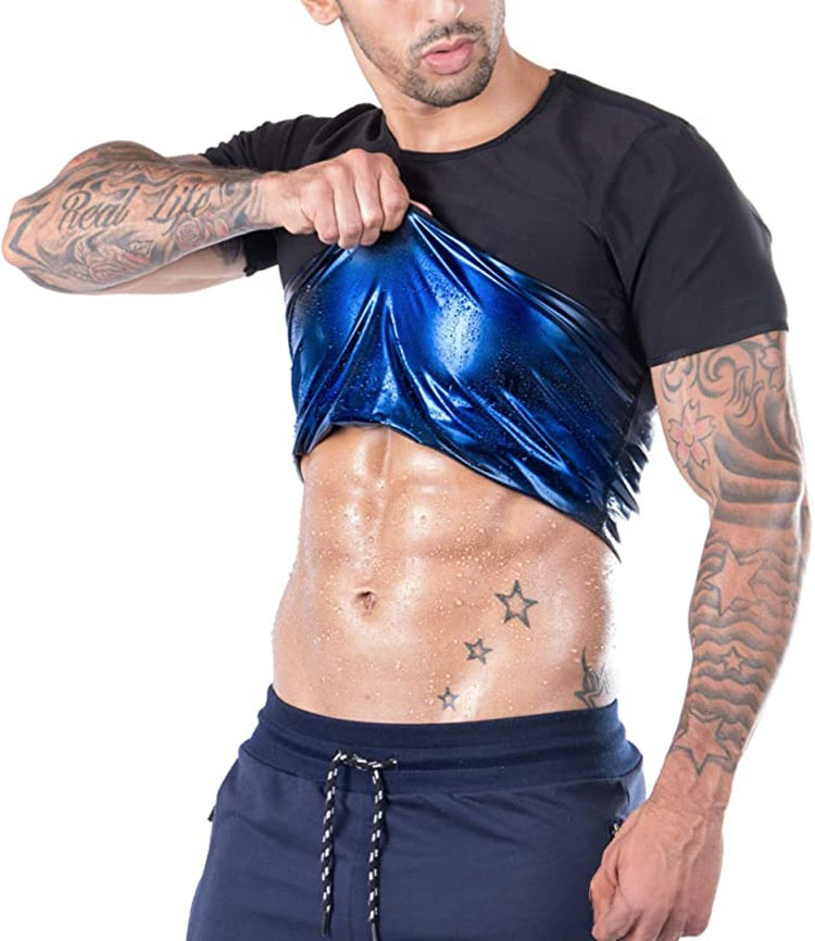 Men's Body Shaping Fitness T-Shirt