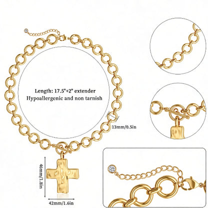 The Eternal Hammered Necklace