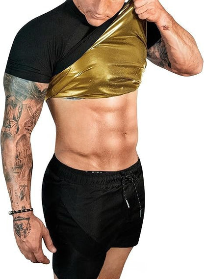 Men's Body Shaping Fitness T-Shirt