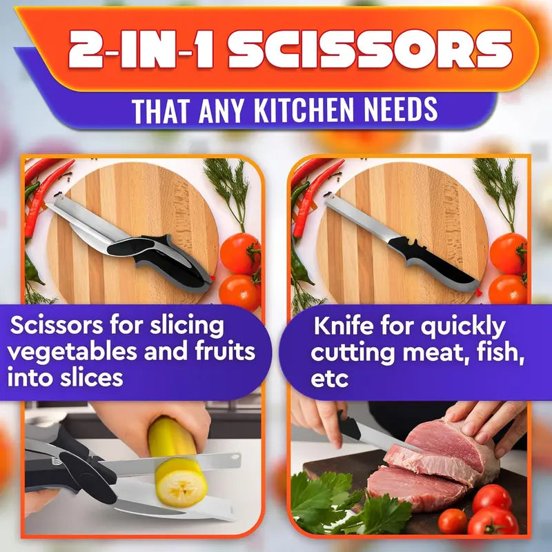 2 in 1 Kitchen Scissors