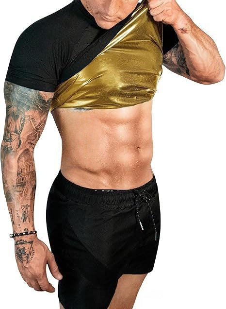 Men's Body Shaping Fitness T-Shirt