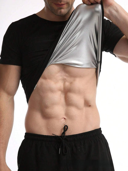 Men's Body Shaping Fitness T-Shirt