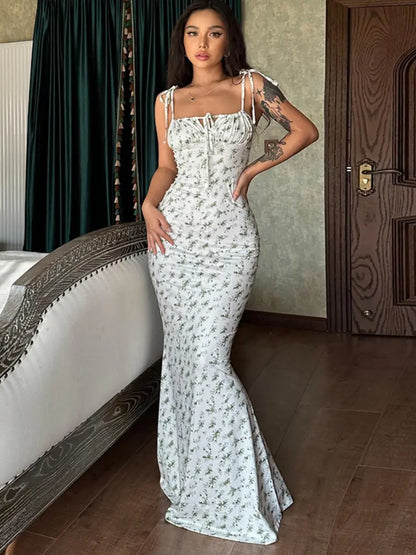 Floral Printed Maxi Dress